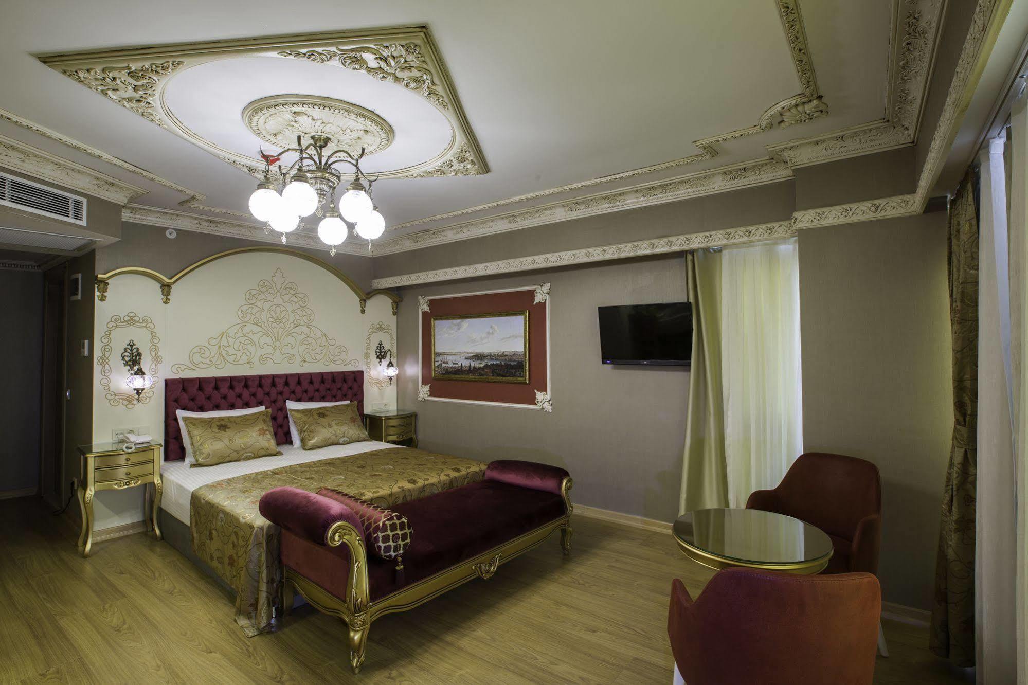 Hotel Phosphorion Istanbulská provincie Exteriér fotografie A bedroom in the hotel